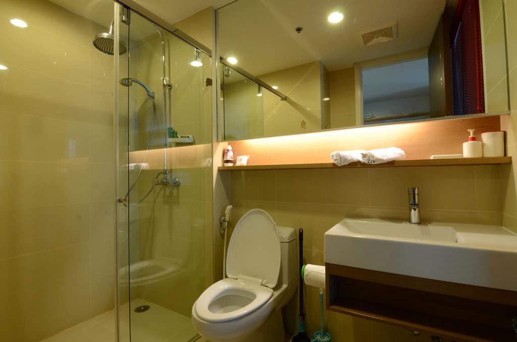 Studio Apartment Near Bts Skytrain Free Wifi Bangkok Exterior photo