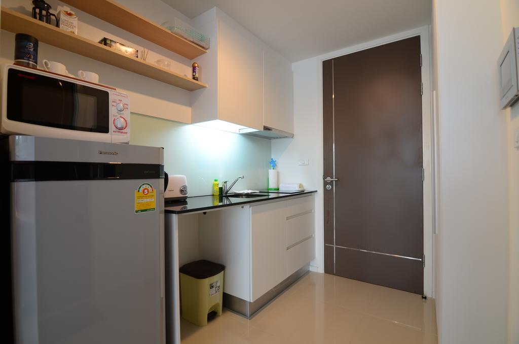 Studio Apartment Near Bts Skytrain Free Wifi Bangkok Exterior photo